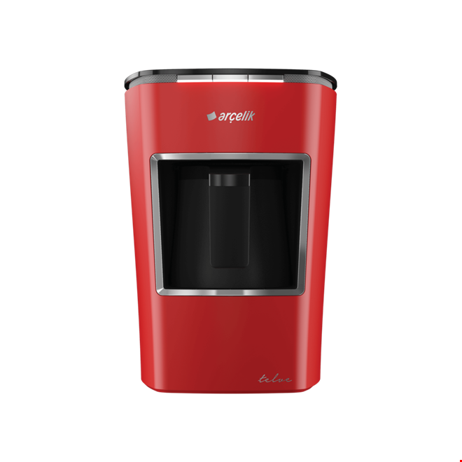 K 3400  Telve Kırmızı                        Türk Kahve Makinesi 