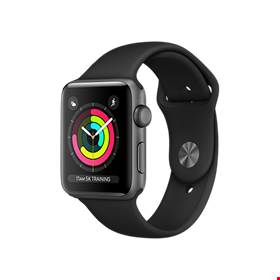 Apple W S3 38mm S. Grey Case Black SBand
                        Giyilebilir Teknoloji