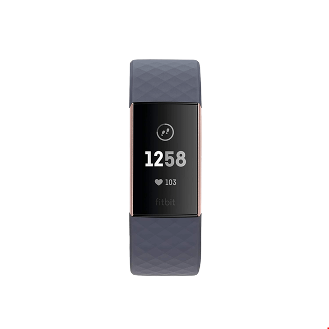 FITBIT Charge 3 Blue Grey / Rose Gold
                        Giyilebilir Teknoloji