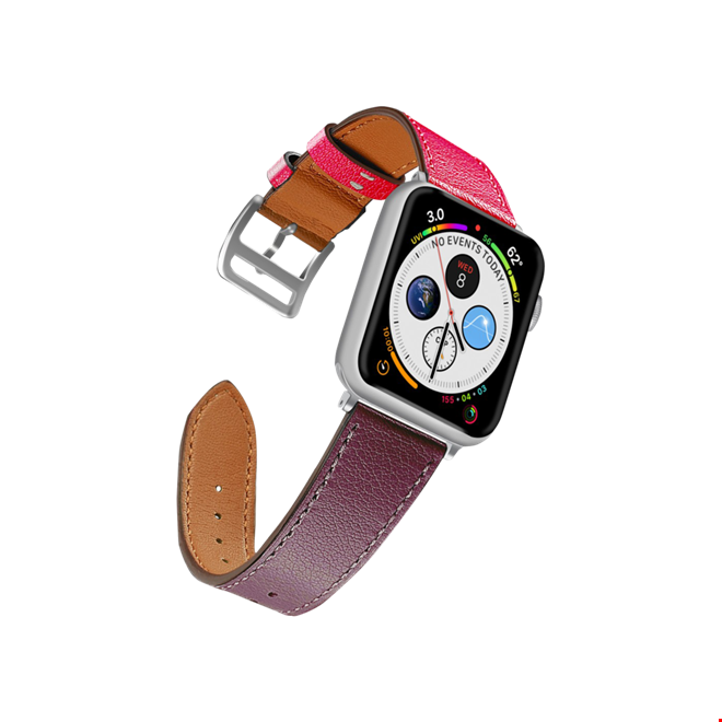 NAZTECH 42-44 MM DERI KAYIŞ PEMBE/BORDO
                    Cep Telefonu Aksesuar